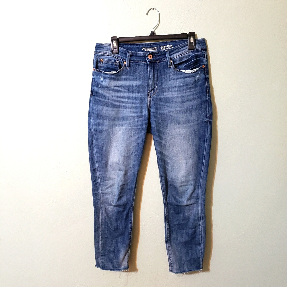 Levis signature high rise skinny womens size 6